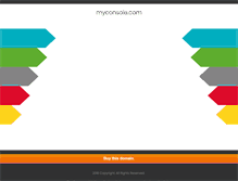 Tablet Screenshot of myconsole.com